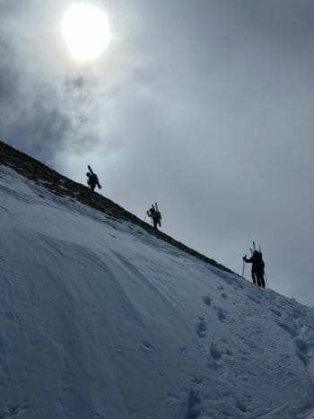 passage avec crampons passage avec crampons