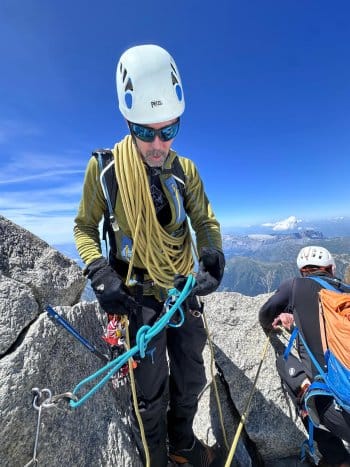 alpinistes au mont blanc alpinistes au mont blanc